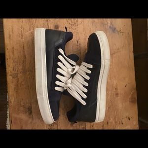 Kris Van Assche navy sneakers